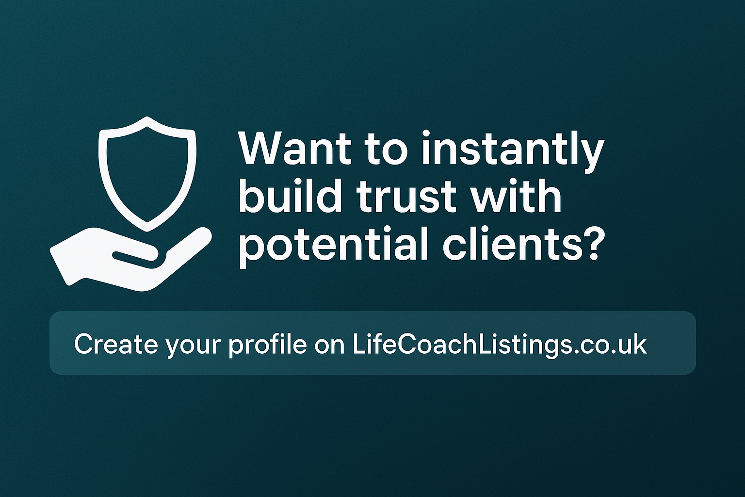 List yourself on LifeCoachListings.co.uk